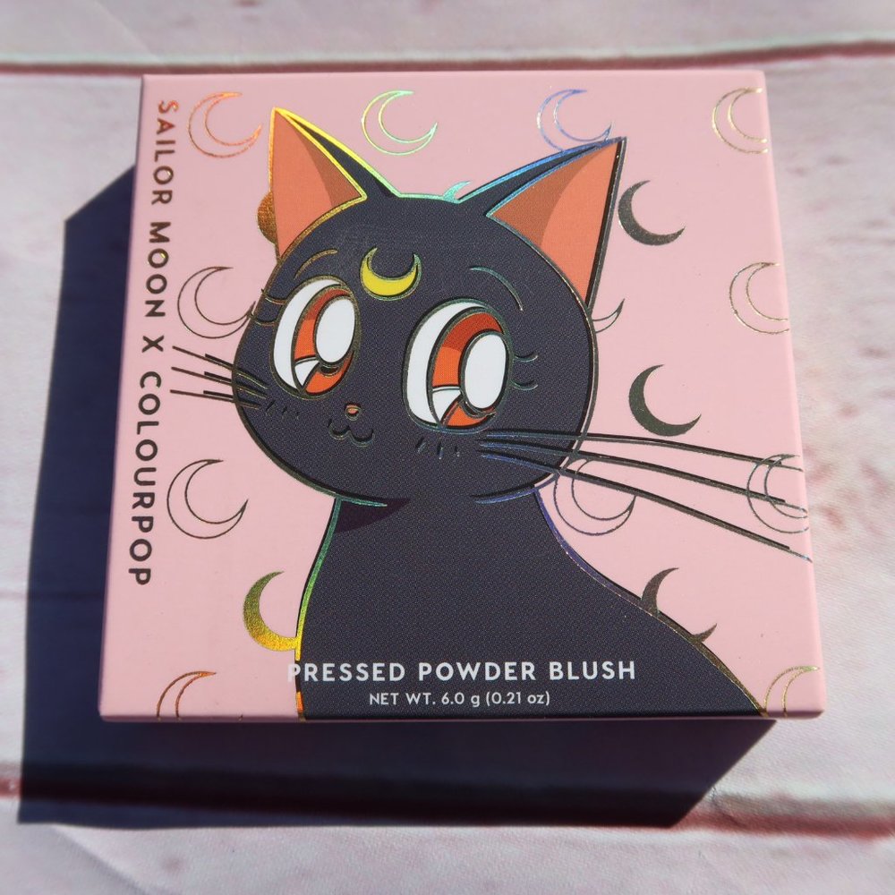 COLOURPOP X SAILOR MOON BLUSH CHEEK CAT'S EYE PINK